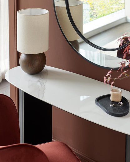 Hanne White Ceramic Console Table