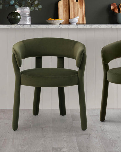 Anya Velvet Dining Chair