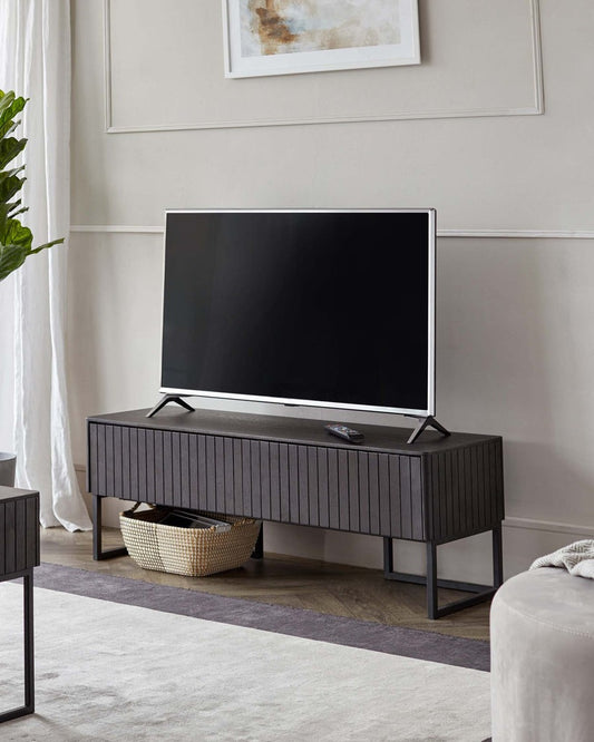 Toronto Dark Ash Compact TV Unit