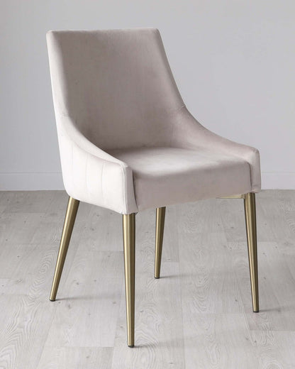 Juliana Velvet Dining Chair - 2 Set