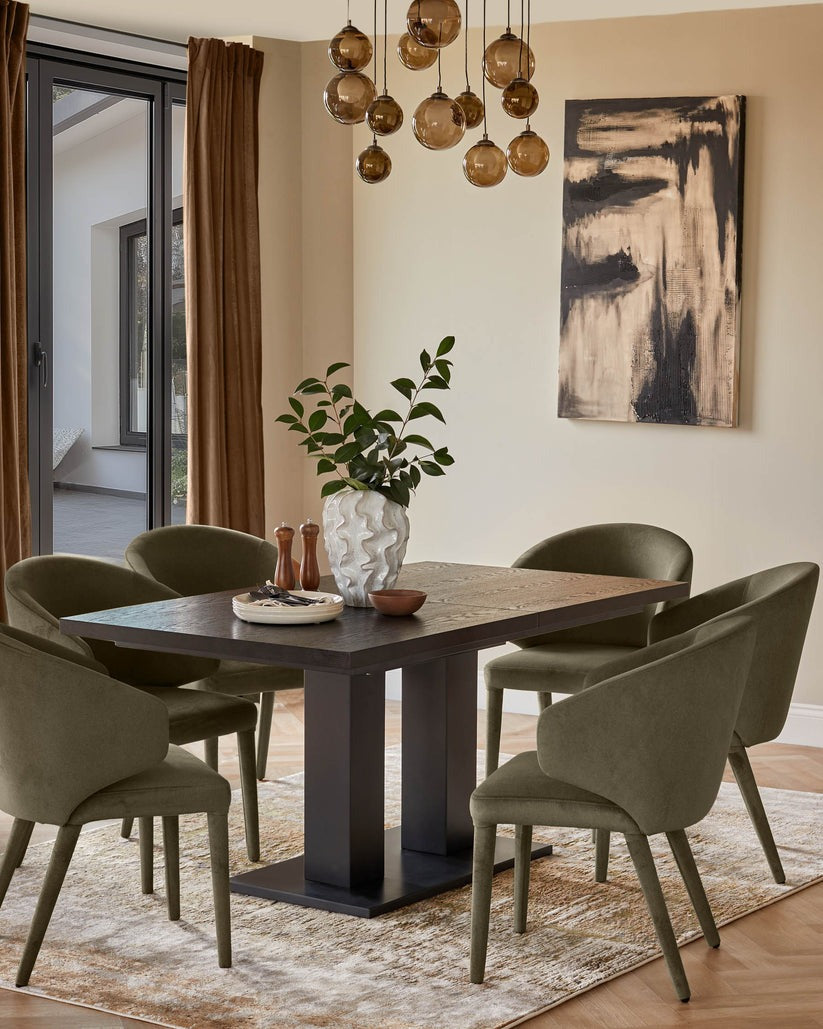 Ethan Velvet Dining Chair