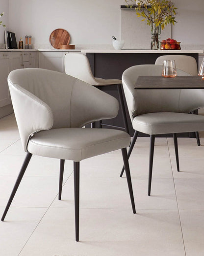 Landon Leather Dining Chair