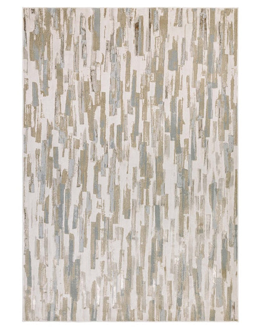 Rowan Mixed Metallics Textured Large Rug