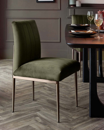 Kendra Velvet Dining Chair - 2 Set