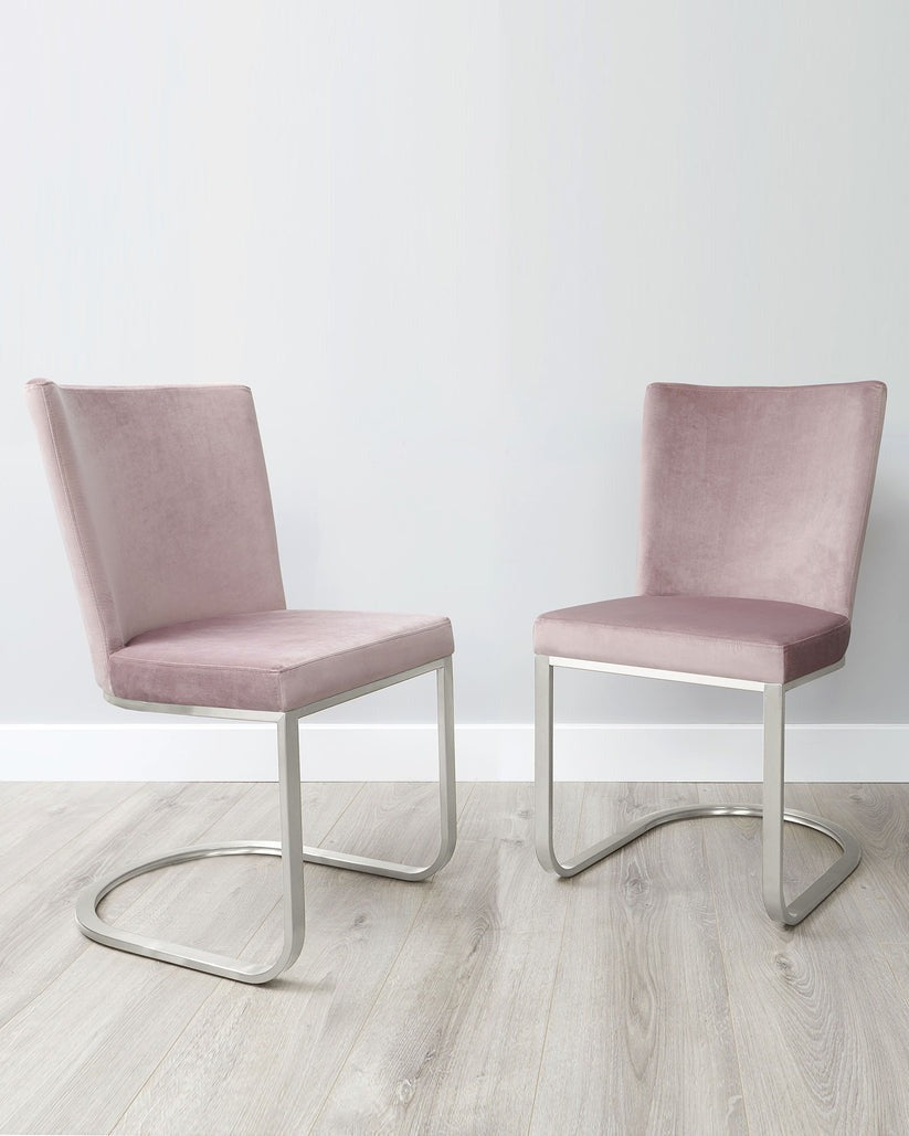 Form Velvet Dining Chair - 2 Set