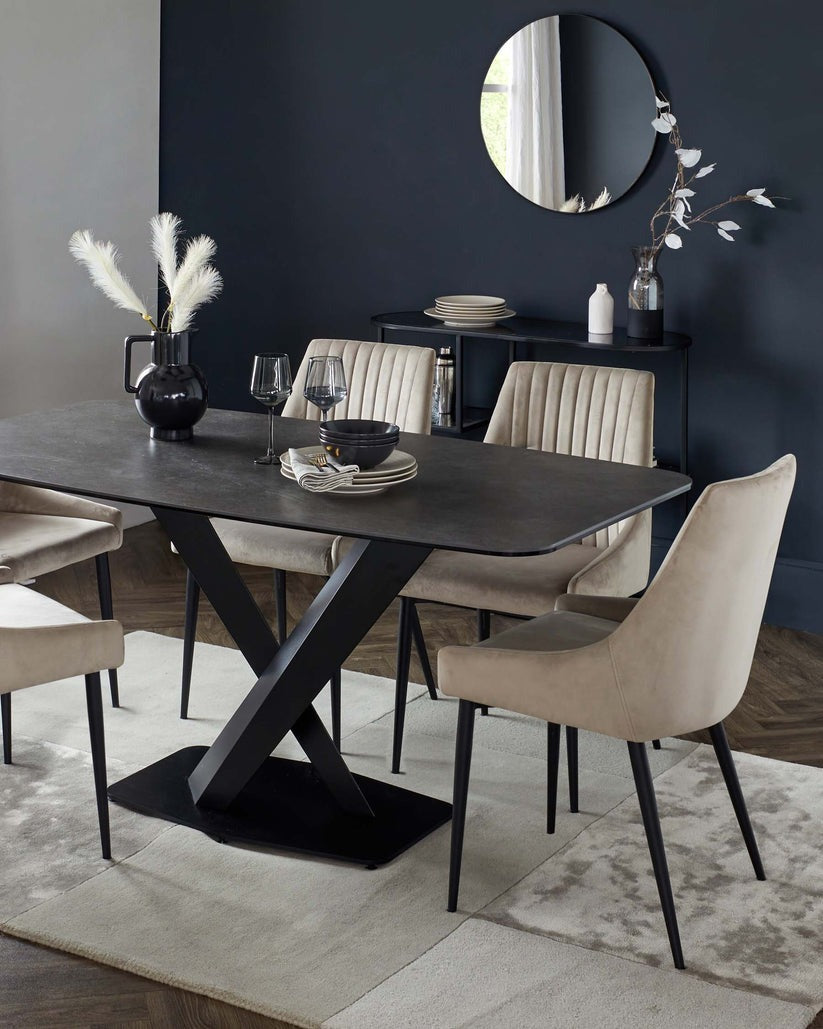 Blakely Velvet Dining Chair - 2 Set