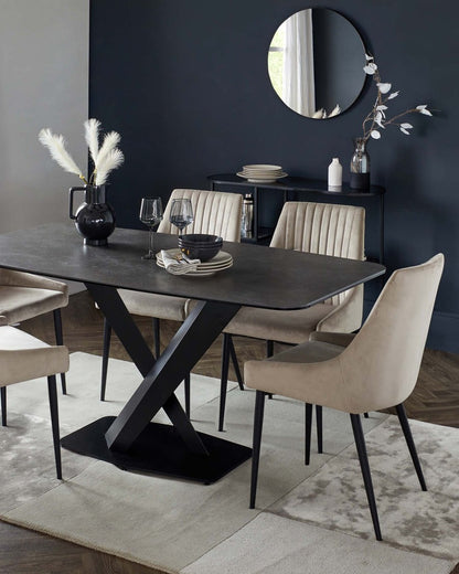 Blakely Velvet Dining Chair - 2 Set