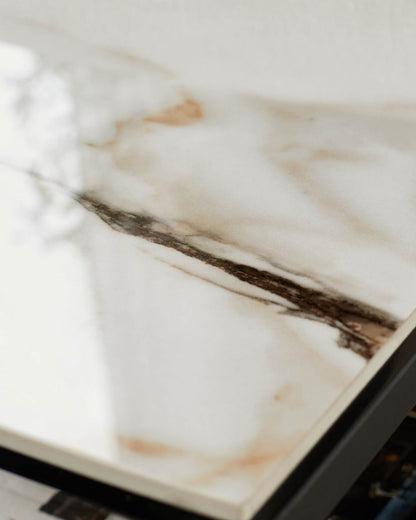 Georgia Natural Ceramic Side Table