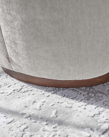 Natalia Chenille Swivel Accent Chair