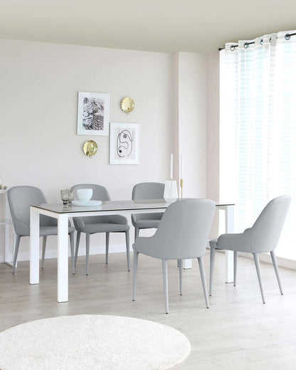 Kyro Faux Leather Dining Chair