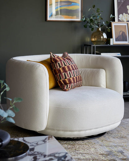Henry Swivel Love Seat