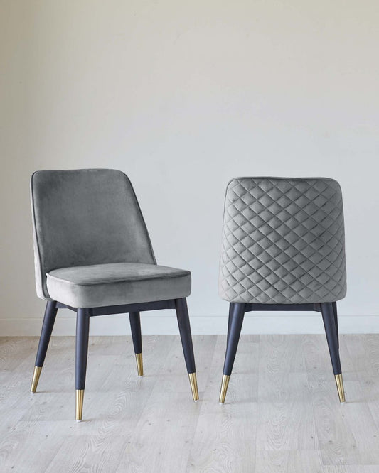 Mae Velvet Dining Chair - 2 Set