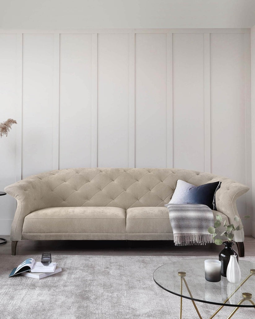 Luxe Chenille Armchair
