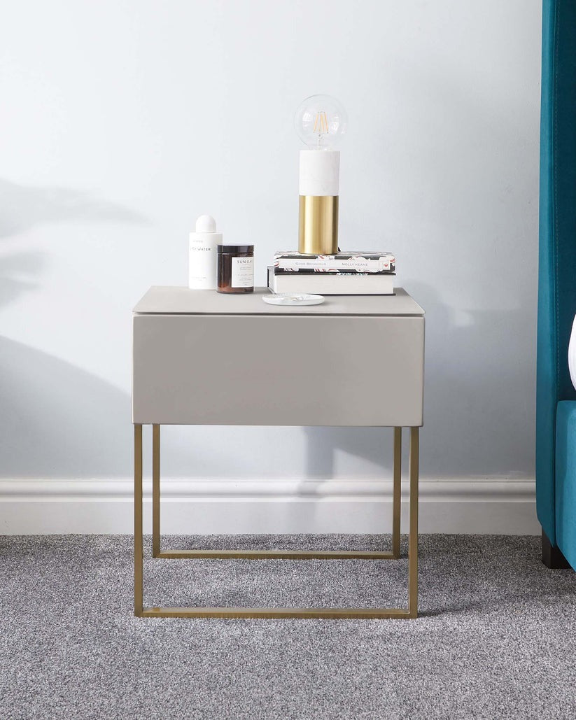 Benton Single Drawer Bedside Table