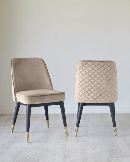 Mae Velvet Dining Chair - 2 Set