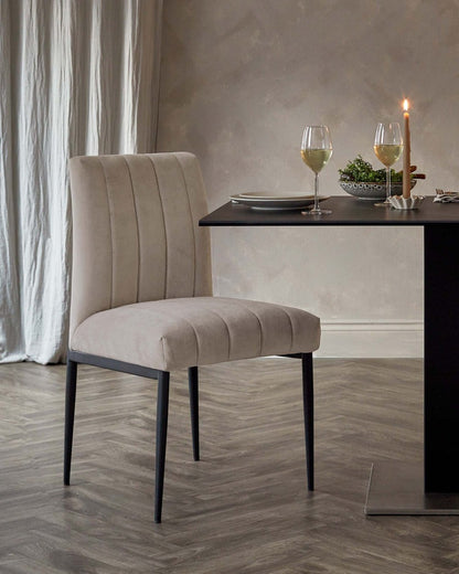 Kendra Velvet Dining Chair - 2 Set