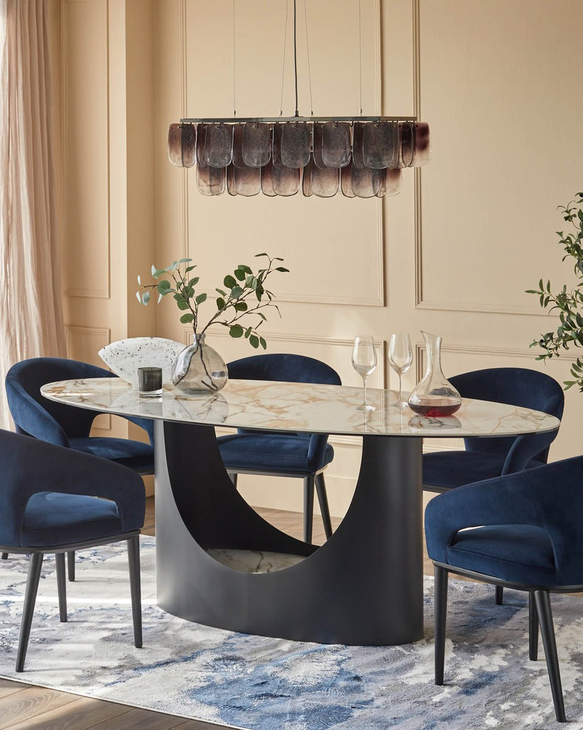 Heath Black Wood Dining Chair