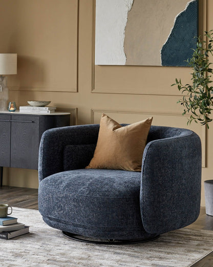 Henry Swivel Love Seat