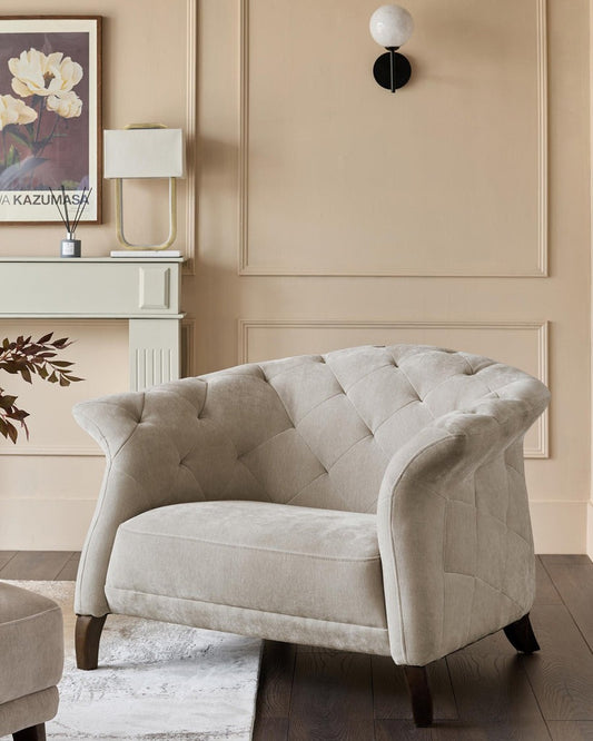 Luxe Chenille Armchair