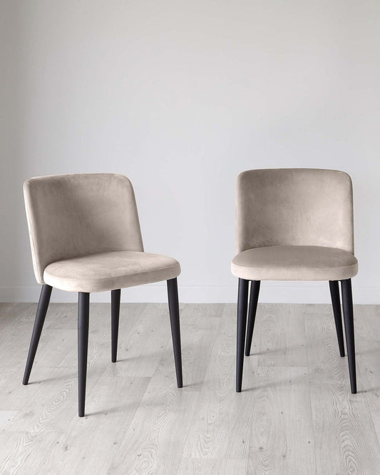 Trinny Velvet Dining Chair - 2 Set