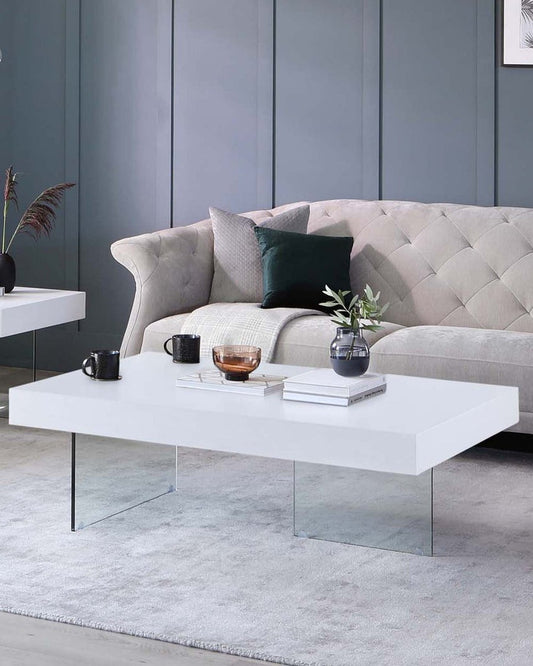 Aria White Oak Large Coffee Table
