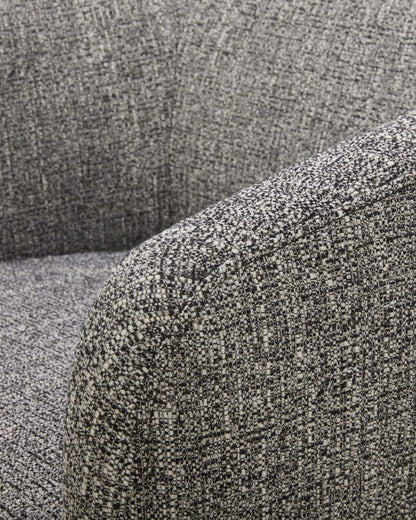 Parker Ivory Fabric Accent Chair