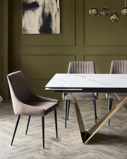 Blakely Velvet Dining Chair - 2 Set