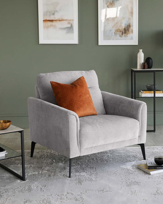 Brooks Fabric Armchair