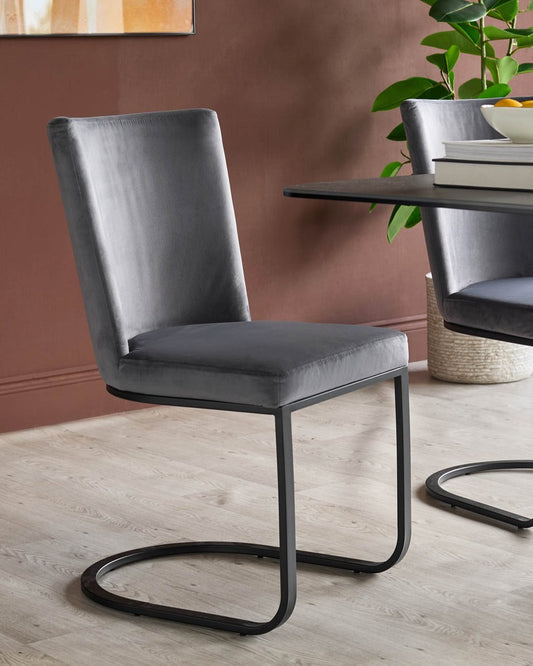 Form Velvet Dining Chair - 2 Set