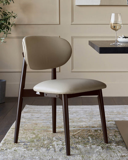 Ryann Leather Dining Chair - 2 Set