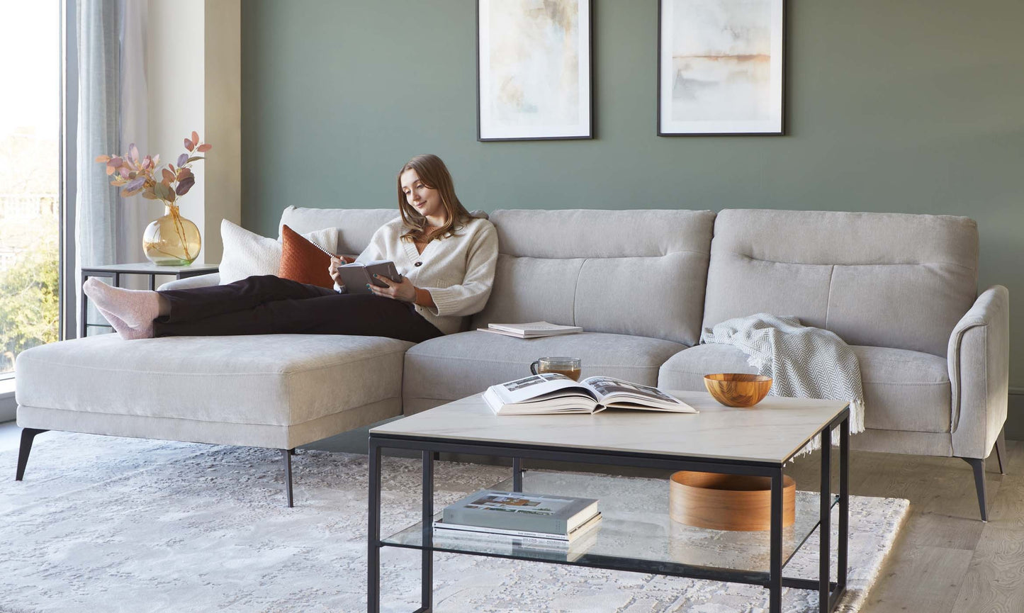 Brooks Left Hand Corner Chaise Sofa