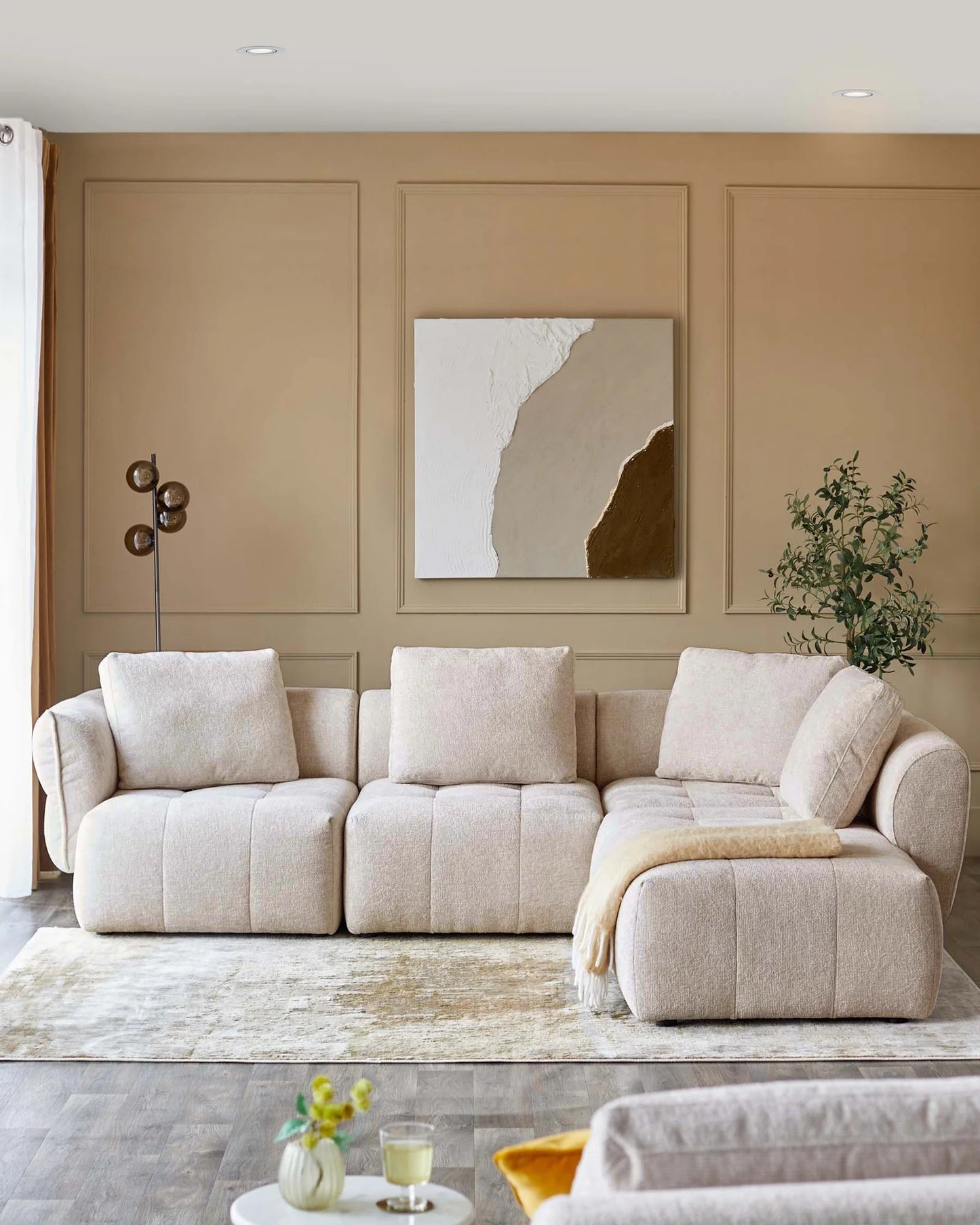 Lillian Right Hand Corner Chaise Sofa
