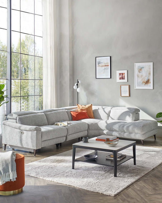 Serene Recliner Right Corner Chaise Sofa