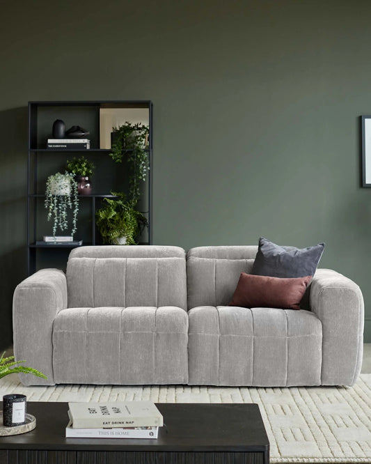 Skye Fabric 2 Seater Recliner Sofa