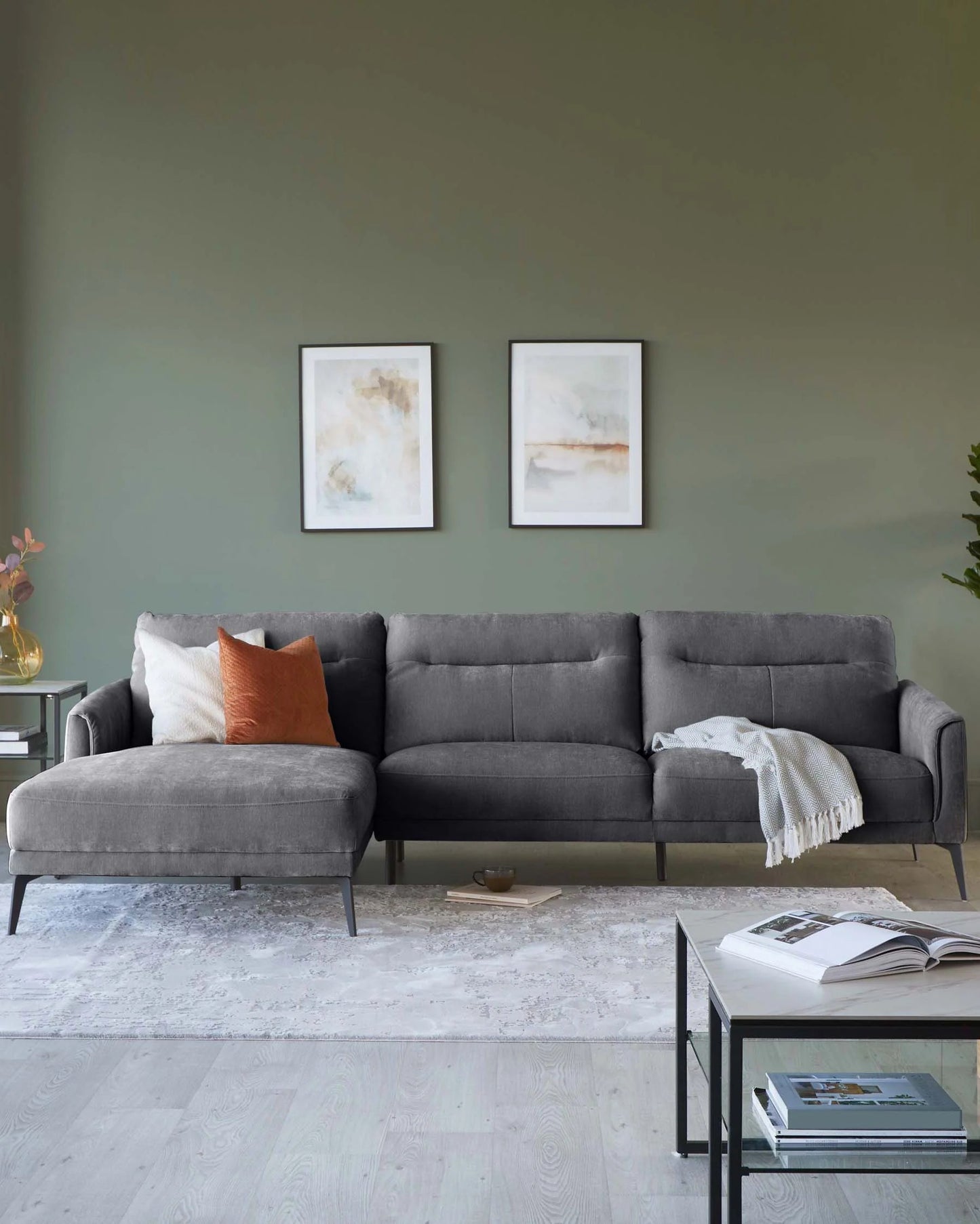 Brooks Left Hand Corner Chaise Sofa