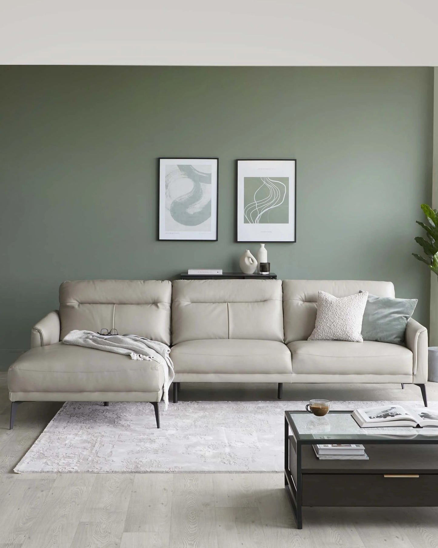 Brooks Left Hand Corner Chaise Sofa
