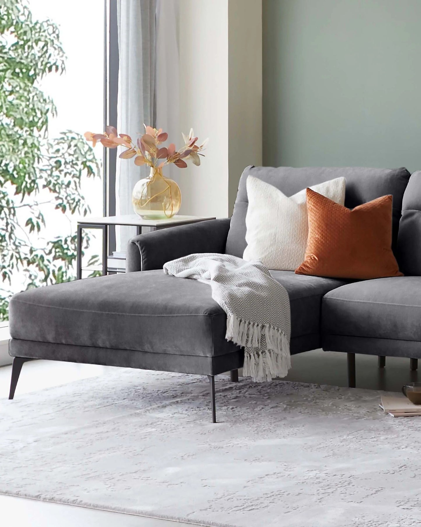 Brooks Left Hand Corner Chaise Sofa