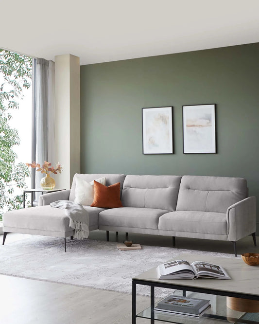 Brooks Left Hand Corner Chaise Sofa