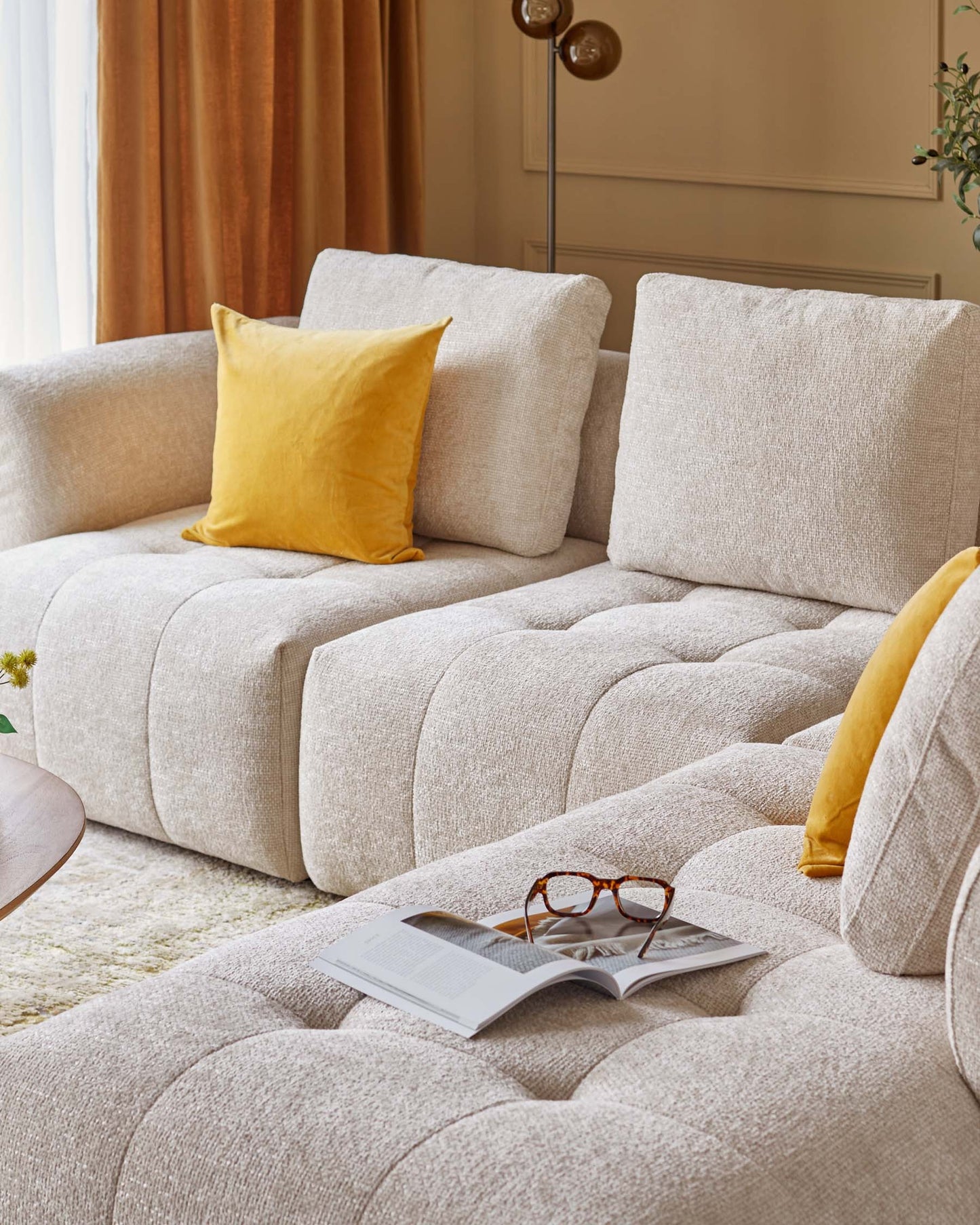 Lillian Right Hand Corner Chaise Sofa