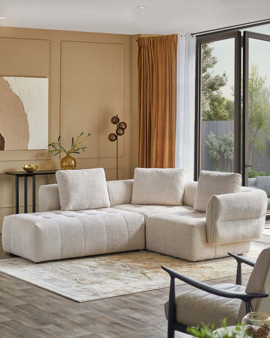 Lillian Left Hand Small Corner Chaise Sofa