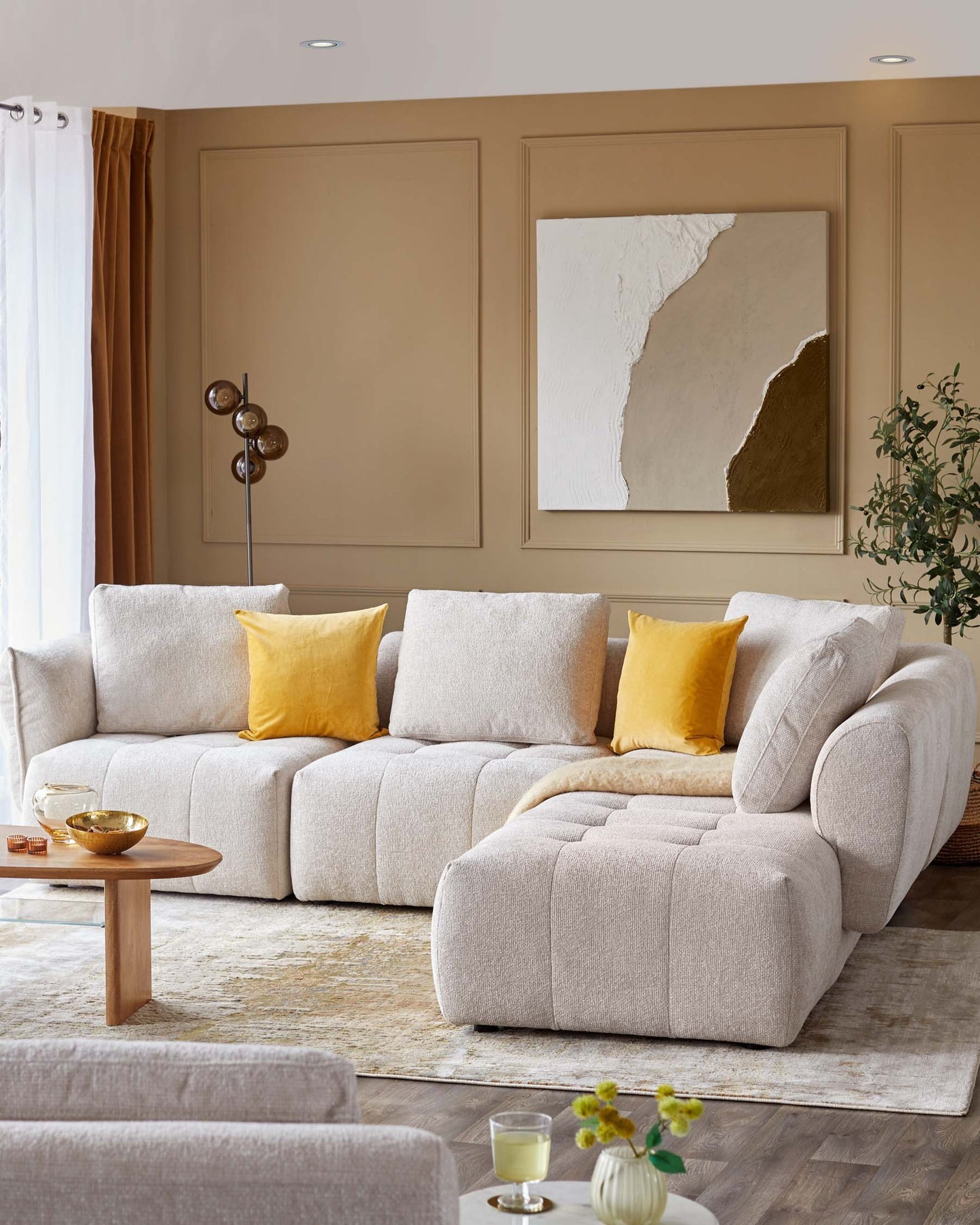 Lillian Right Hand Corner Chaise Sofa