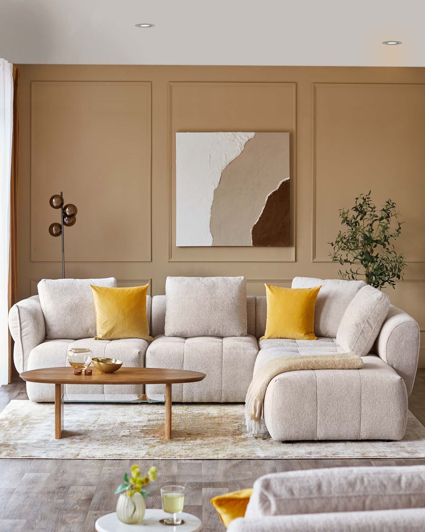 Lillian Right Hand Corner Chaise Sofa