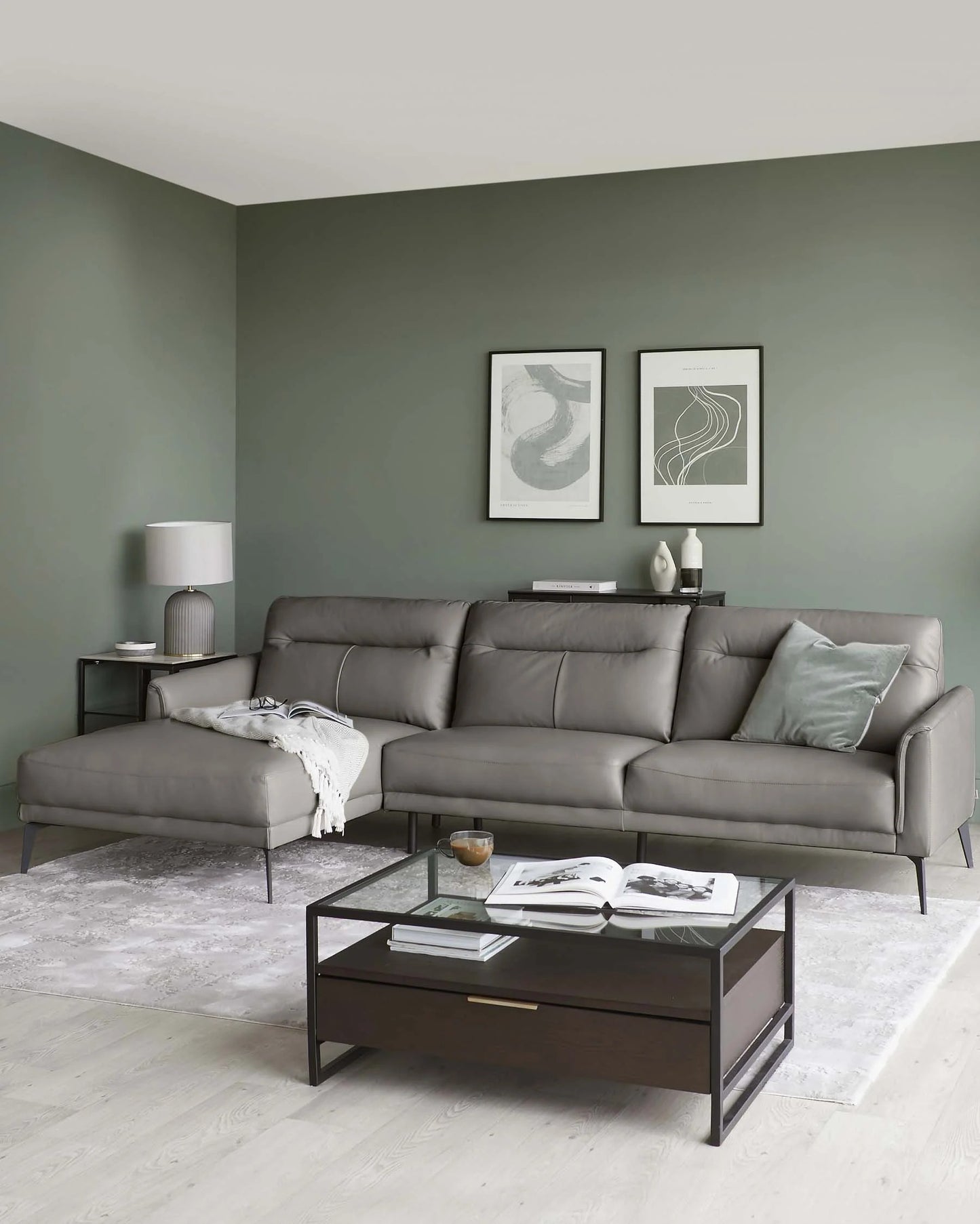Brooks Left Hand Corner Chaise Sofa