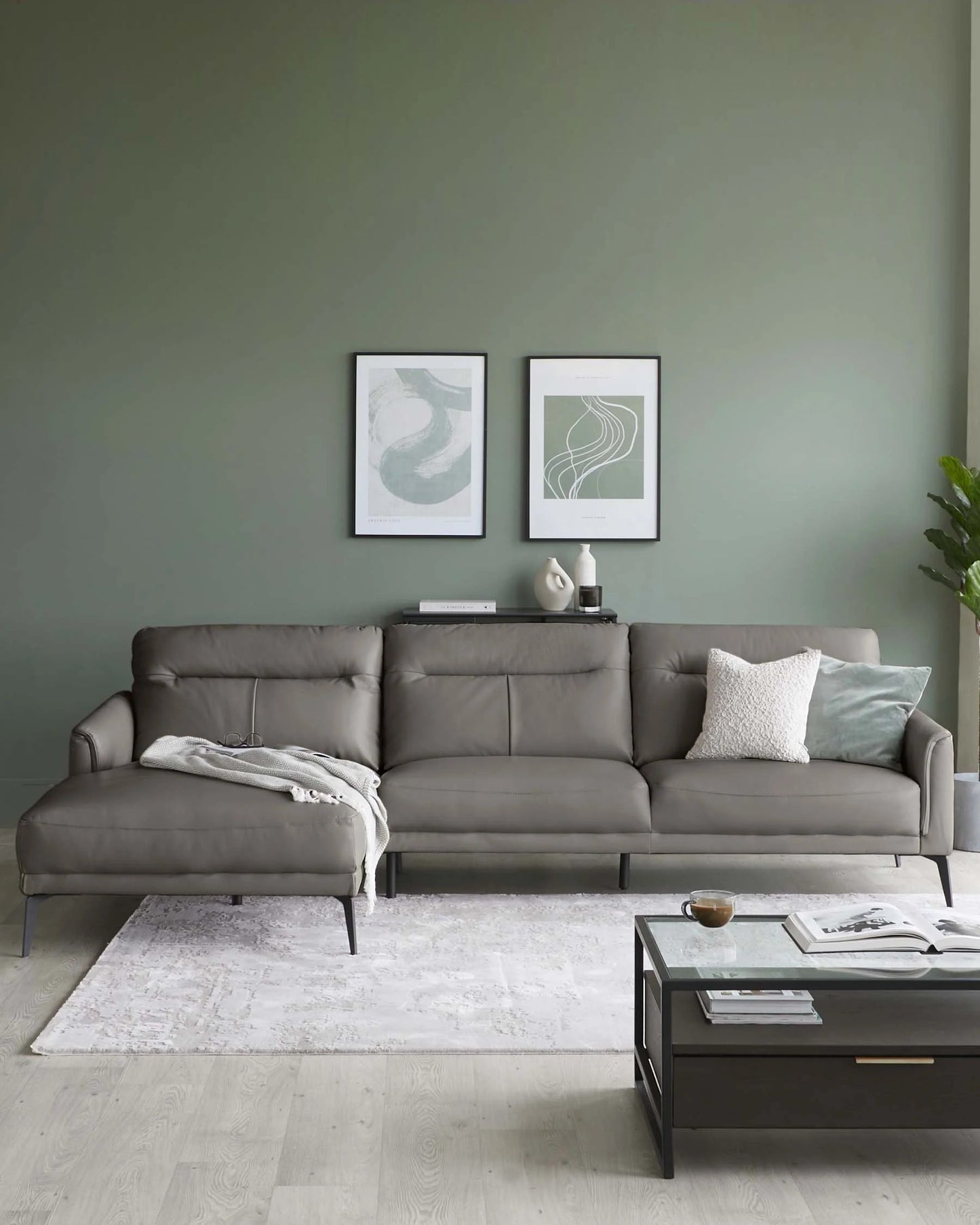 Brooks Left Hand Corner Chaise Sofa