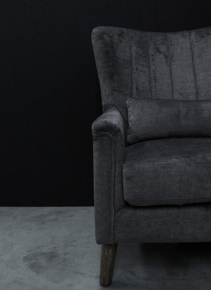 Melbah Armchair In Graphite