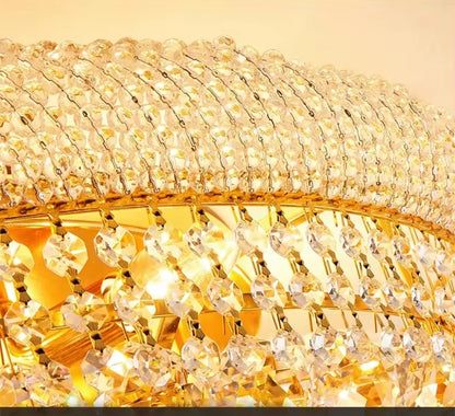 Damar Luxury Crystal Chandelier Living Room
