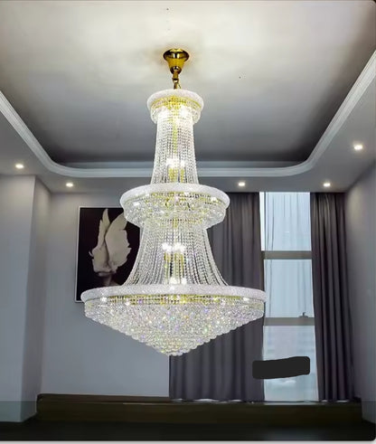 Damar Luxury Crystal Chandelier Living Room