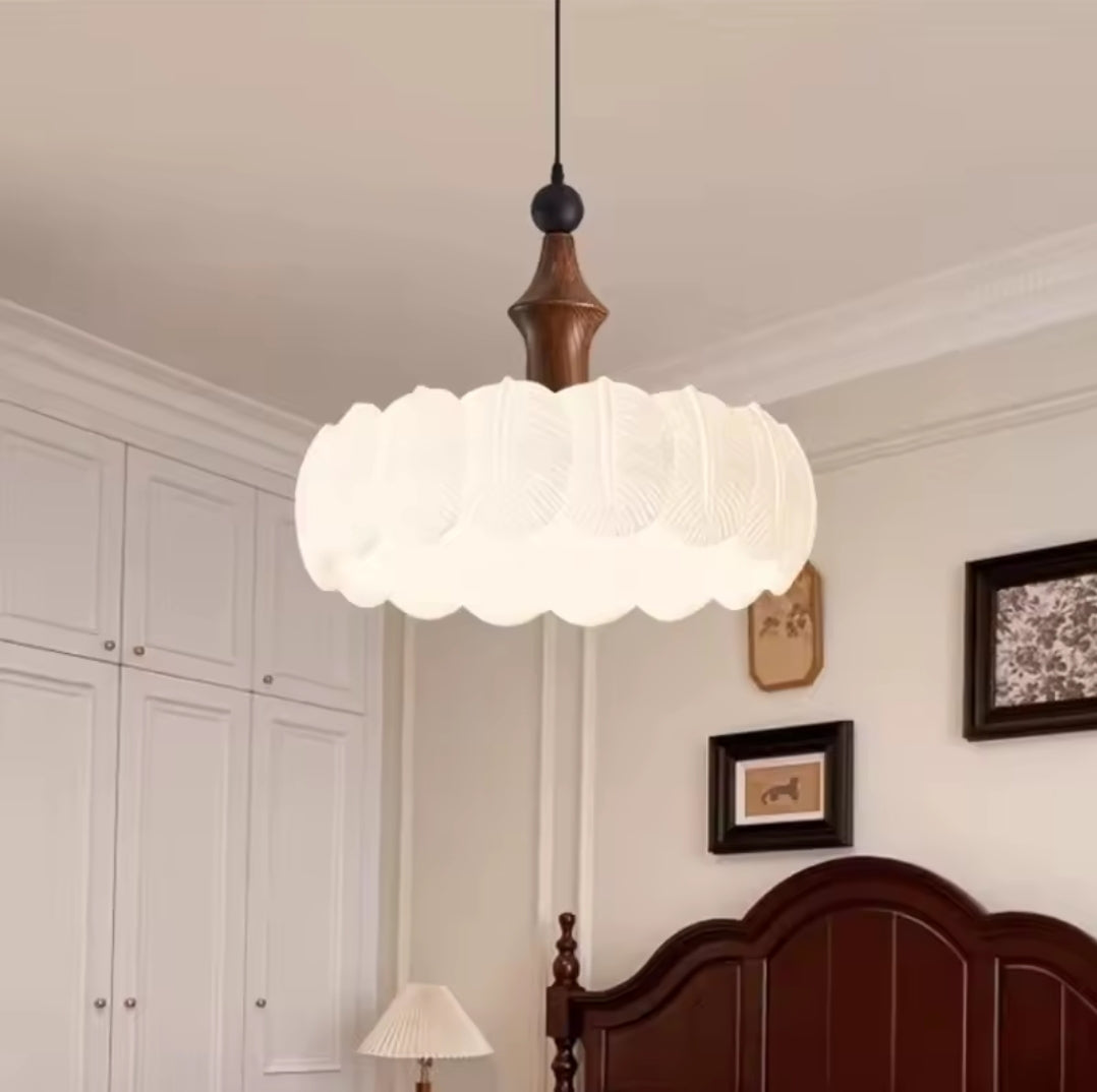 Helen Vintage French Style Cream Pendant Light