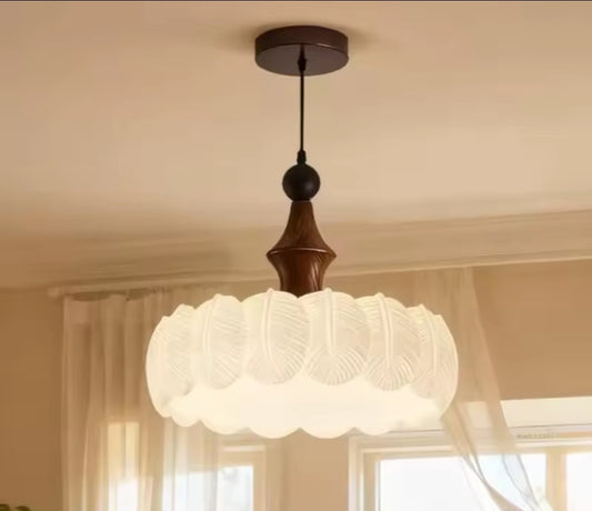 Helen Vintage French Style Cream Pendant Light