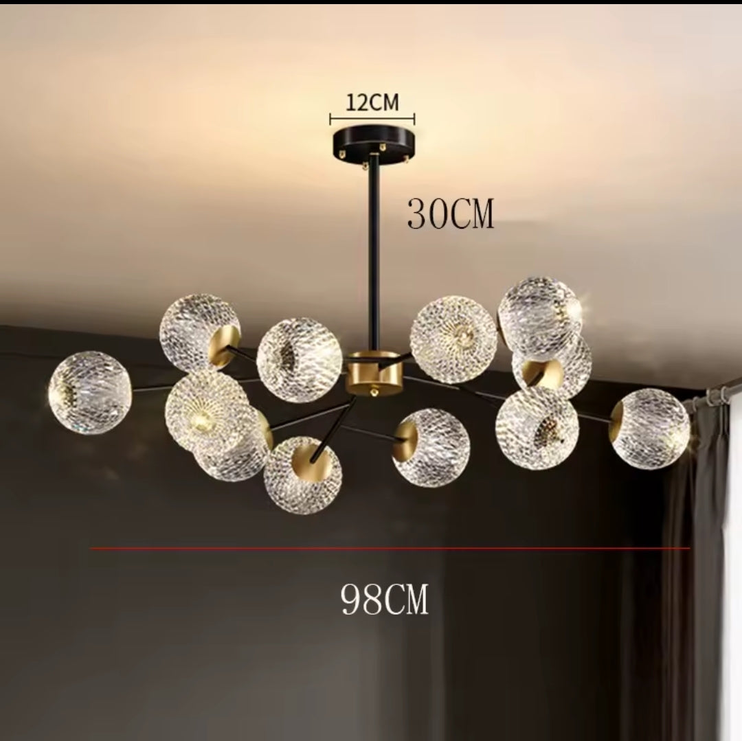 Louis  12-head pendulant light
